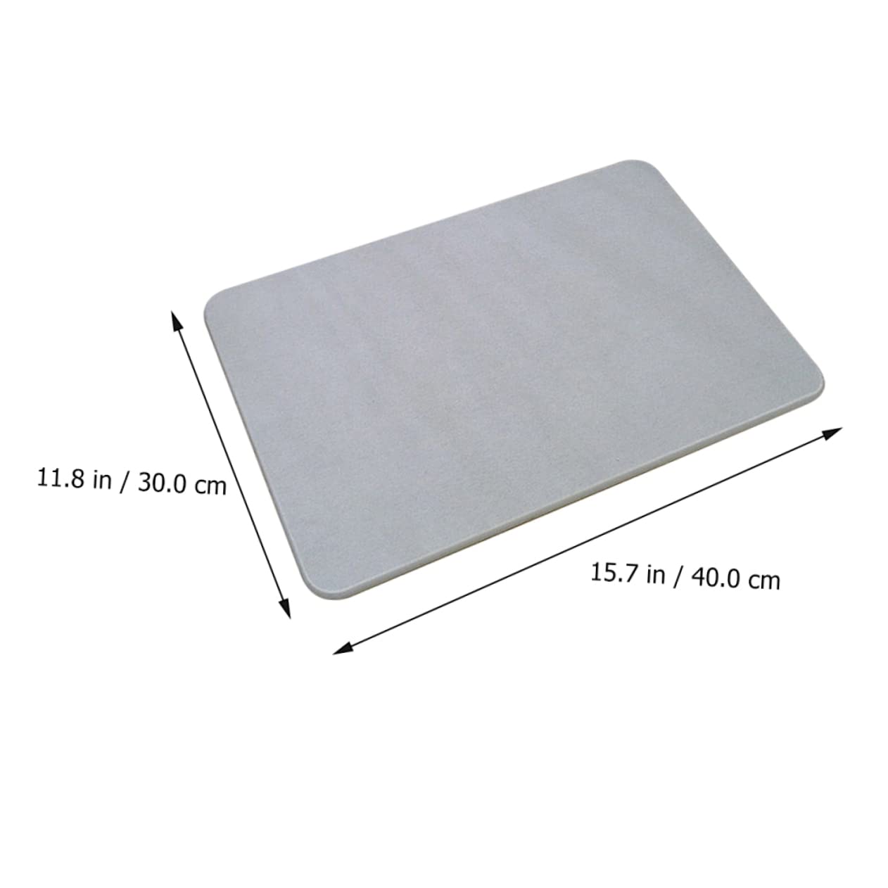 Tapis de Sol Antidérapant Absorbant pour Salle de Bain en Diatomée
