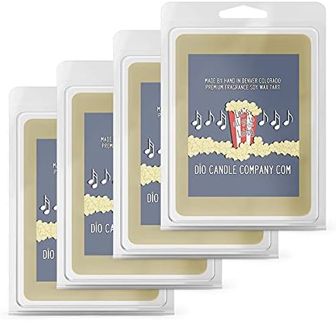 Let's Go to the Lobby Wax Melts (4 Pack) Vanilla Caramel Popcorn Scented Soy