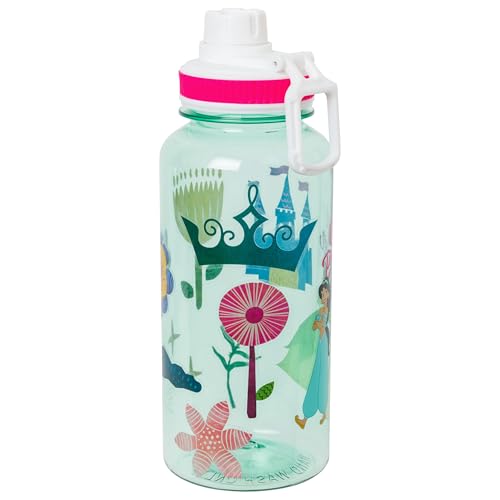 Gourde plastique Disney Princess Silver Buffalo 946ml grand format réutilisable - 7