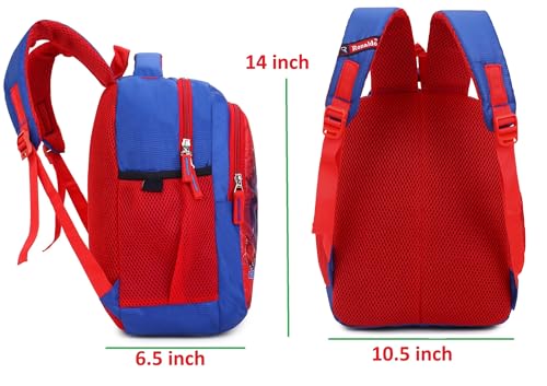 Ronaldo School Bags 14 Inch Cartoon Character Printed Backpack Casual Daypacks best for Boys and Girls 3-7 Years - Image 3