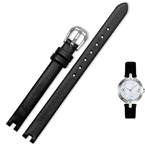 Bracelet montre cuir de vache pour Tissot Flamenco finition luxe