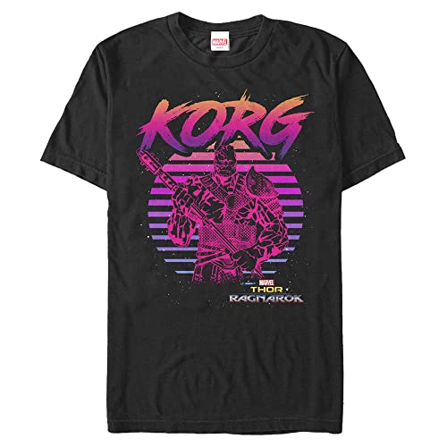 T-Shirt Marvel Korg des Années 80 pour Homme en Coton