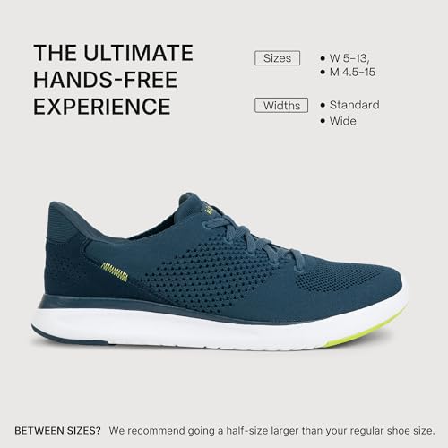 Image of Kizik Slip On Sneakers: Lima - Comfortable All-Day Wear, Hands Free Convenience, Breathable Knit Top, Mens & Womens Walking Shoes with Arch Support