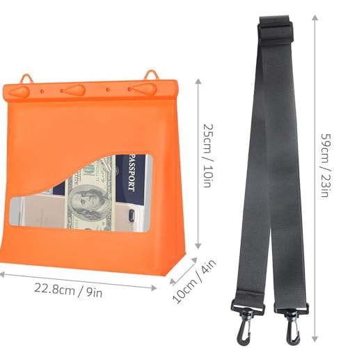 Waterproof Beach Bag - Lightweight Shoulder Bag for Women & Men | Waterproof Phone Storage | Beach Essentials2