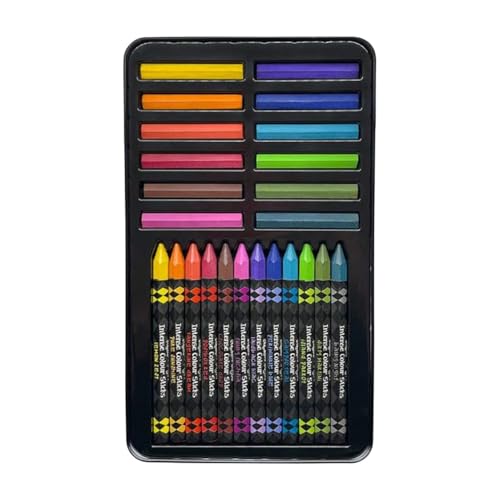 Ranger Dylusions Intense Colour Caykes lot de 12 pastilles et 12 bâtonnets créatifs