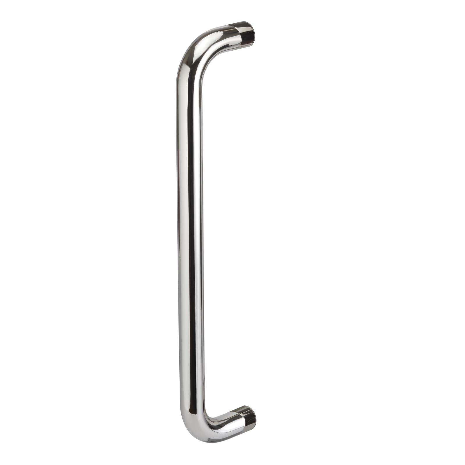 Access Hardware Polished Stainless Steel D Shaped Door Pull Handles - 300mm Centres