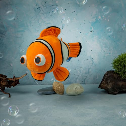Image of Mirada Pixar Officially Licensed Nemo Soft Toy - 32cm | Cute Orange Plush from Finding Nemo | Adorable & Huggable Stuffed Character for Kids, Girls & Boys | Perfect Collectible & Gift