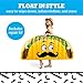BigMouth Inc. Giant Taco Pool Float, 5 Feet Long Lounge Raft Floatie, Funny Pool Party Summer Water Toy, Durable Vinyl, Includes Patch Repair Kit