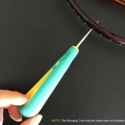 2 peças de raquete de tênis de badminton ferramentas de corda