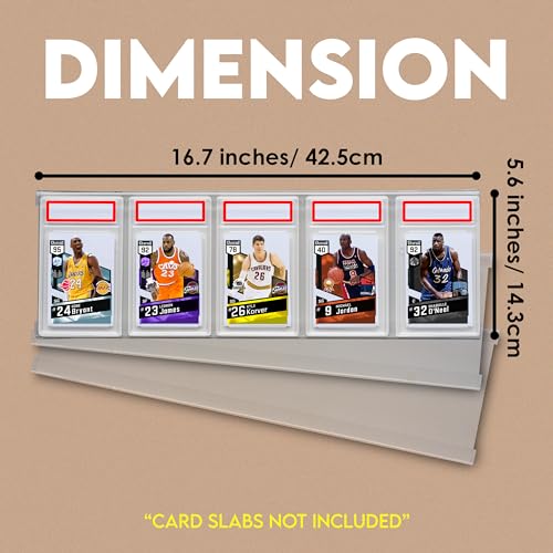 Présentoir de cartes de sport en acrylique Tapeera de qualité supérieure