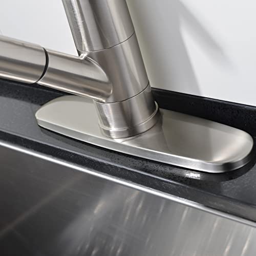 Ufaucet UF-07L-QY-6 Stainless Steel Kitchen Faucet Brushed Nickel,Small Single Handle Pull Out Kitchen Sink Faucet With Sprayer,Single Hole Low Kitchen Faucets Grifo De Cocina thumb #4