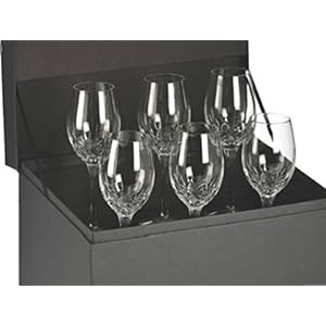 Waterford crystal lismore essence white wine deluxe gift box set of 6  urban country home decor