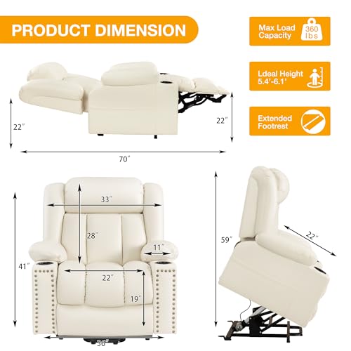 Luxury massage chair recliner