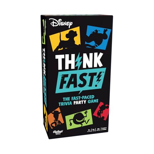 Disney Think Fast! 1797246542 Book Cover