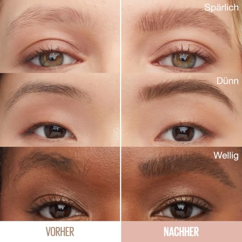 Maybelline New York Superfluff Augenbrauen-Mousse 255 Soft Brown, luftiges Augenbrauen Make-up für flauschige & voluminöse Augenbrauen, 5 ml – Ansicht 6