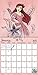 2025 Disney Princess Mini Wall Calendar