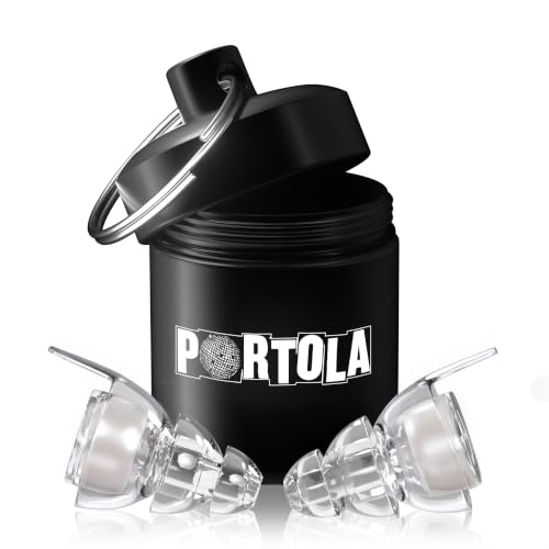 Image of Eargasm High Fidelity Earplugs Portola 2026 Festival Edition for Festivals, Concerts, Musicians, DJs, Night-Life Hearing Protection - Reusable Ear Plugs for High Fidelity Noise Reduction up to 21 dB