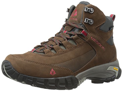 Vasque Men's Talus Trek Ultradry Hiking Boot, Slate Brown/Chili Pepper, 10.5 M US