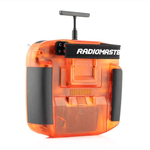 RadioMaster Boxer 2.4GHz 16CH Hall Gimbals Radio Controller with Carrying Case, Mode 2 (Orange, 4-in-1 Multi-Protocol)