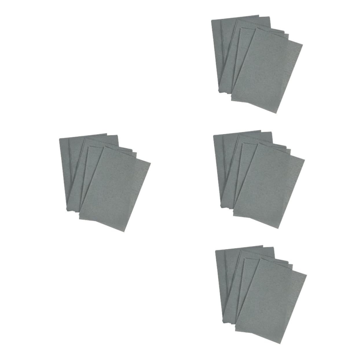 minkissy 4sets Oil Control Facial Tissue Soft Paper Sheets for Skincare Oil Absorption Portable Blotting Paper Face Absorbing Tissues 200pcs*4