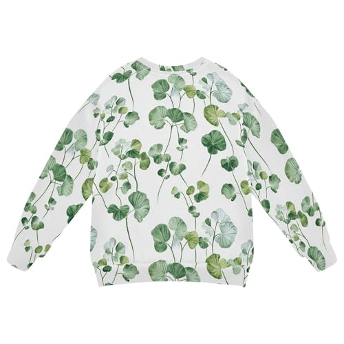 JUNZAN Cute Callistephus White Big Boys Hoodie Sweatshirt Long Sleeve Fall Tops Shirts Camping 4T2