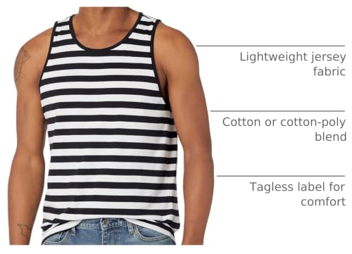 Image of Amazon Essentials Men's Regular-Fit Sleeveless Tank Tops