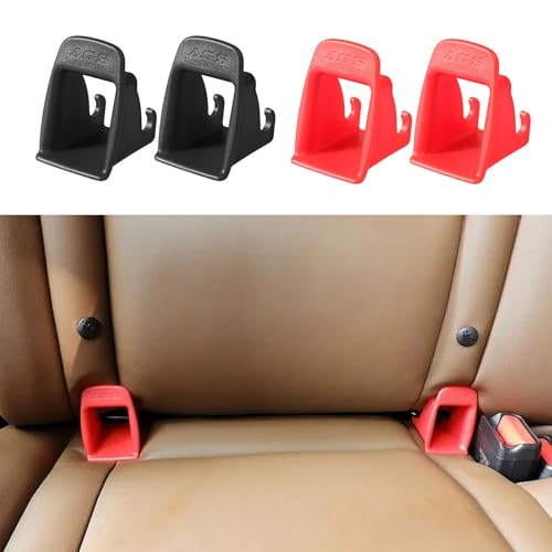 Adaptateur Isofix, Systèmes de Fixation pour Sièges de Voiture, ISOFIX Aides D'installation, Adaptateur Isofix Universel pour Siège Auto Enfant avec Connecteur de...