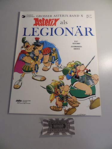 Asterix Als Legioner (German Edition) [German] 3770400100 Book Cover