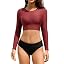 Burgundy/Black