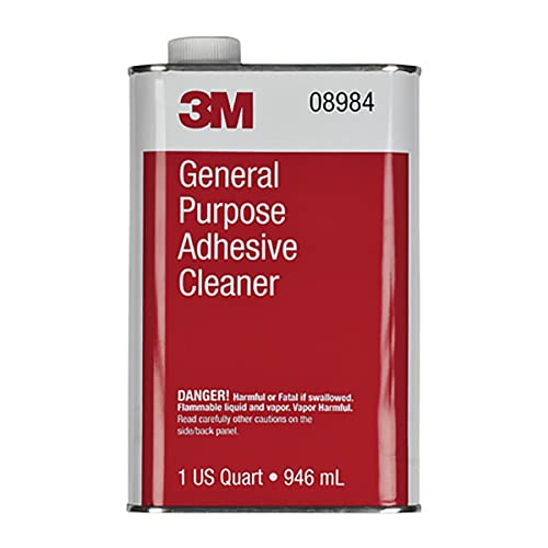 3M General Purpose Adhesive Cleaner, Quart, 08984