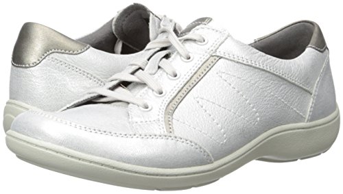 Aravon Women's Bromly Oxford, Silver, 7 X-Wide #TOP6