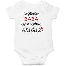 Sorry Dad We Are In Love With The Same Woman Printed Baby Body & Strap