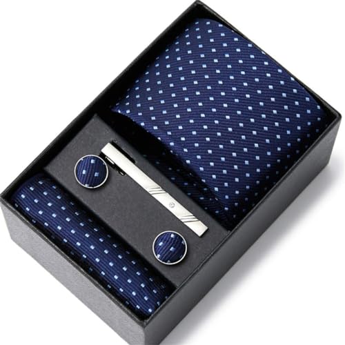 Corbata para hombre formal casual de fibra sintética