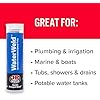 J-B Weld WaterWeld, 1 Hour Cure, Epoxy Putty Stick - 2 Pack, Off-White (8277-2)