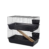 Cette cage nécessitera un assemblage à domicile car elle est livrée à plat. Pour cela, vous aurez besoin d'un jeu de pinces. Des instructions sont incluses et peuvent également être trouvées sur le site Web du fabricant.