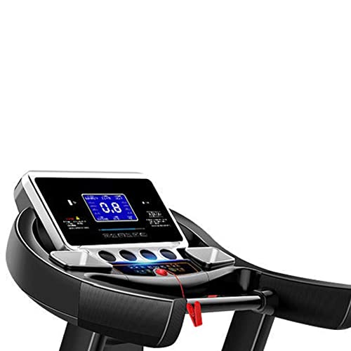 Image of Home Folding Shock-Absorbing Mute Multi-Function Treadmill with Massage Machine Fitness Equipment Treadmill (Black)