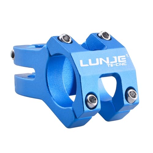 Azarxis Bike Stem 31.8mm 45mm Mountain Bike Stem Short Handlebar Aluminum Alloy CNC for Most Road...