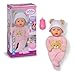 Produktbild Baby Born Rosie 30cm, weiche Babypuppe mit 6 Sounds & Fläschchen