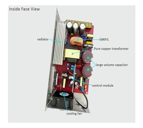 Transformateur réglable 1000W contre les variations de tension CA CC 24V - 4