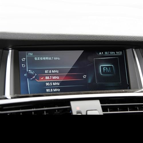 Verre trempé pour écran BMW X3 F25 anti-rayures sensibilité tactile