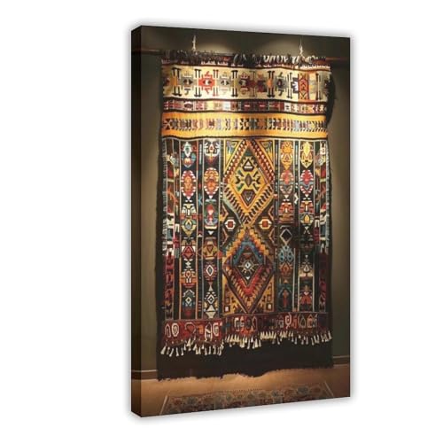 Poster d'art mexicain toile 61x91 cm pour décoration de chambre
