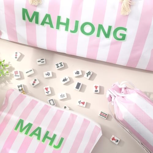Set de Bolsas para Mahjong con Asa y Cierre miniatura 4