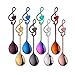 Łyżki 8 sztuk Creative Cute Spoons Ze Stali Nierdzewnej Desery Spoons łyżeczki Kawowe łyżki Używaj do domu, kuchni lub restauracji (Multicolor) Łyżki do Zupy Chochla (Size : Large)