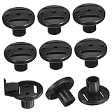 TOYANDONA 8 Stück Teiliges Zeltstangen Schutzkappen aus Kunststoff Rutschfestes Design für...