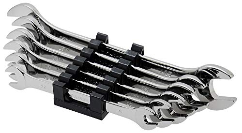 W521 by HOZAN Jeu de 6 clés plates double ouverture pour atelier