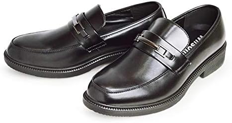 Amazon ウイルソン ビジネスシューズ メンズ 紳士靴 スリッポン ストレートチップ コンフォート オフィス 軽量 幅広 靴 4eeee ローファー メンズシューズ 24 5cm F ビットローファー ビジネスシューズ