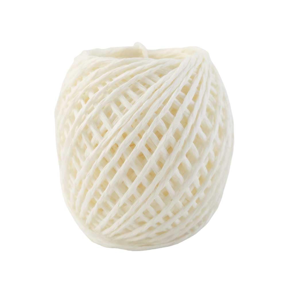 Crafty Capers White | Paper String | 1Mm Wide | 20M Spool | Crafts, Gifts & Cracker Tying