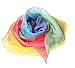 Produktbild Sarah`s Silks Seidentuch und Spieltuch 86 x 86 cm, Farbe:Regenbogen