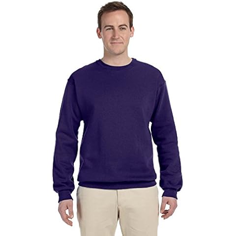 Jerzees Adult NuBlend Deep Purple Sweatshirt Cover