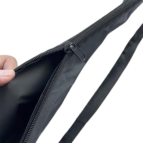 miaomiao Wasserdichte Badminton-Tasche mit Schultergurt für 2 Schläger